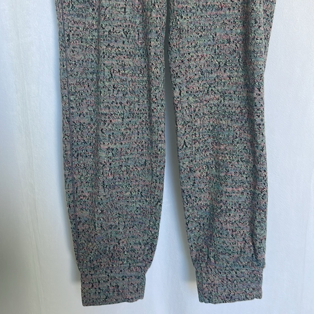 Lululemon Ready to Rulu 7/8 Jogger Neon Tweed Jacquard Battleship Electric EUC - Picture 5 of 14